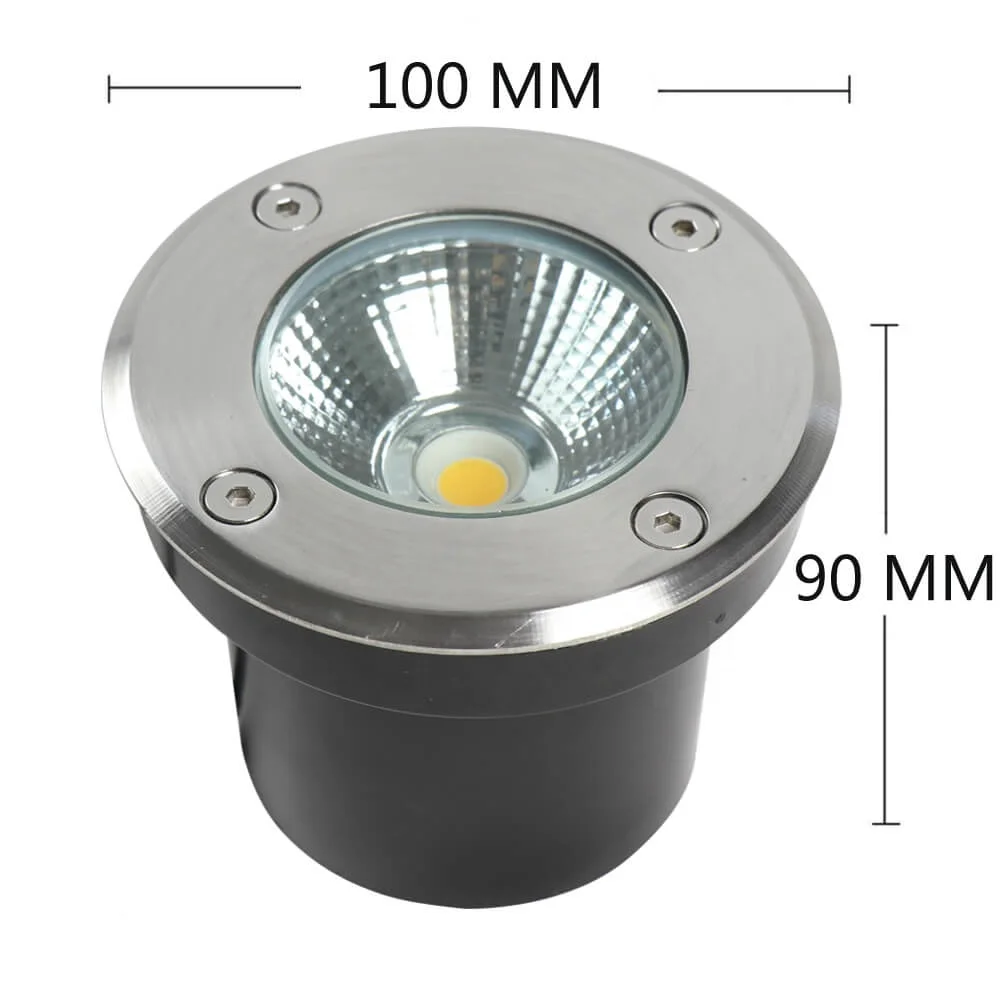 3W Waterproof Ip65 Landscape Garden Lighting Cob Led Underground Light