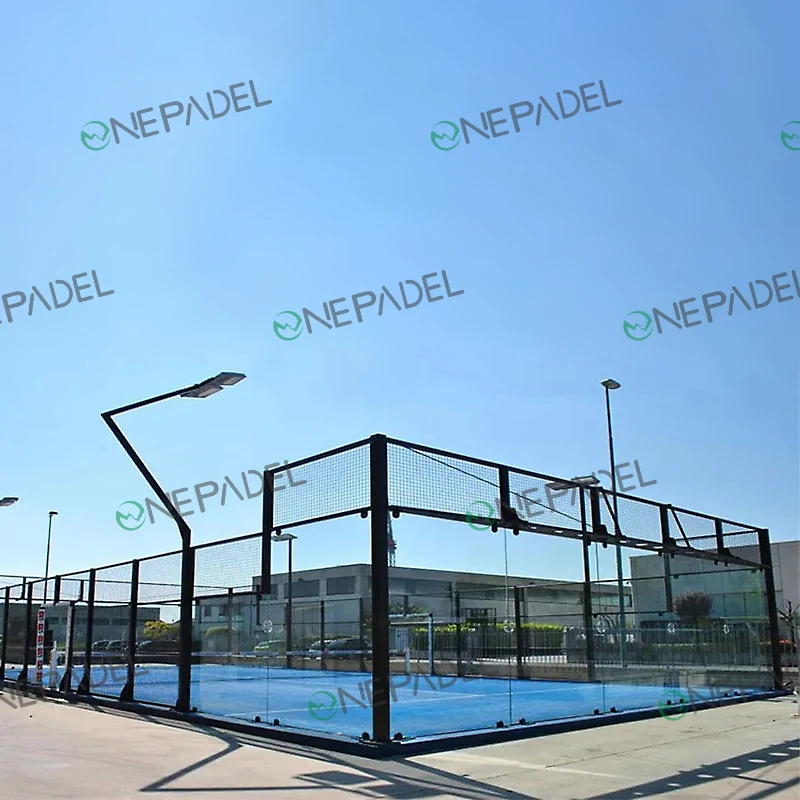 Padel Court Panoramic Glass Padel Court Top Quality Padel Tennis Court