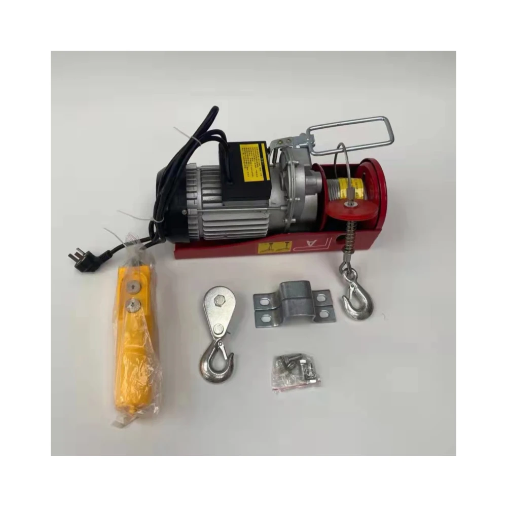 portable pa600 600kg remote control miniature micro small Mini pa type Electric Wire Rope Hoist