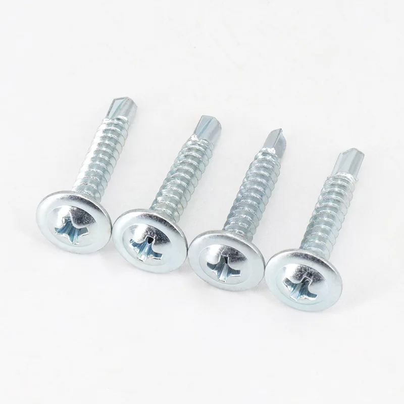 Stainless Steel 401 Round Head Truss Head Self Drilling Self Tapping Washer Screw