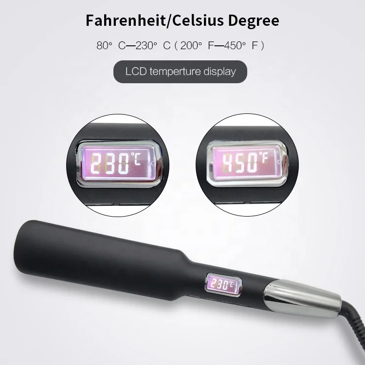 
Best Intelligent Titanium Hot Professional Flat Irons Custom Private Label Hair Straightener Flat Irons For Straightener hair 