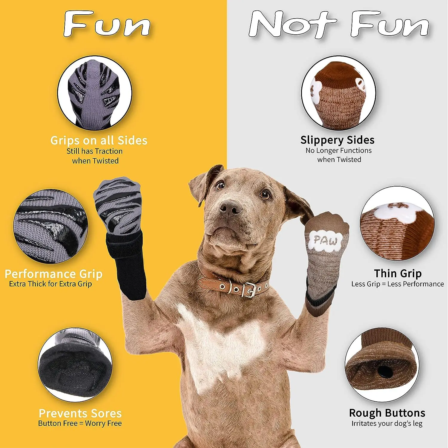High Quality Pet Socks Footwear Cat Dog Outdoor Non-slip Waterproof Shoes and Socks