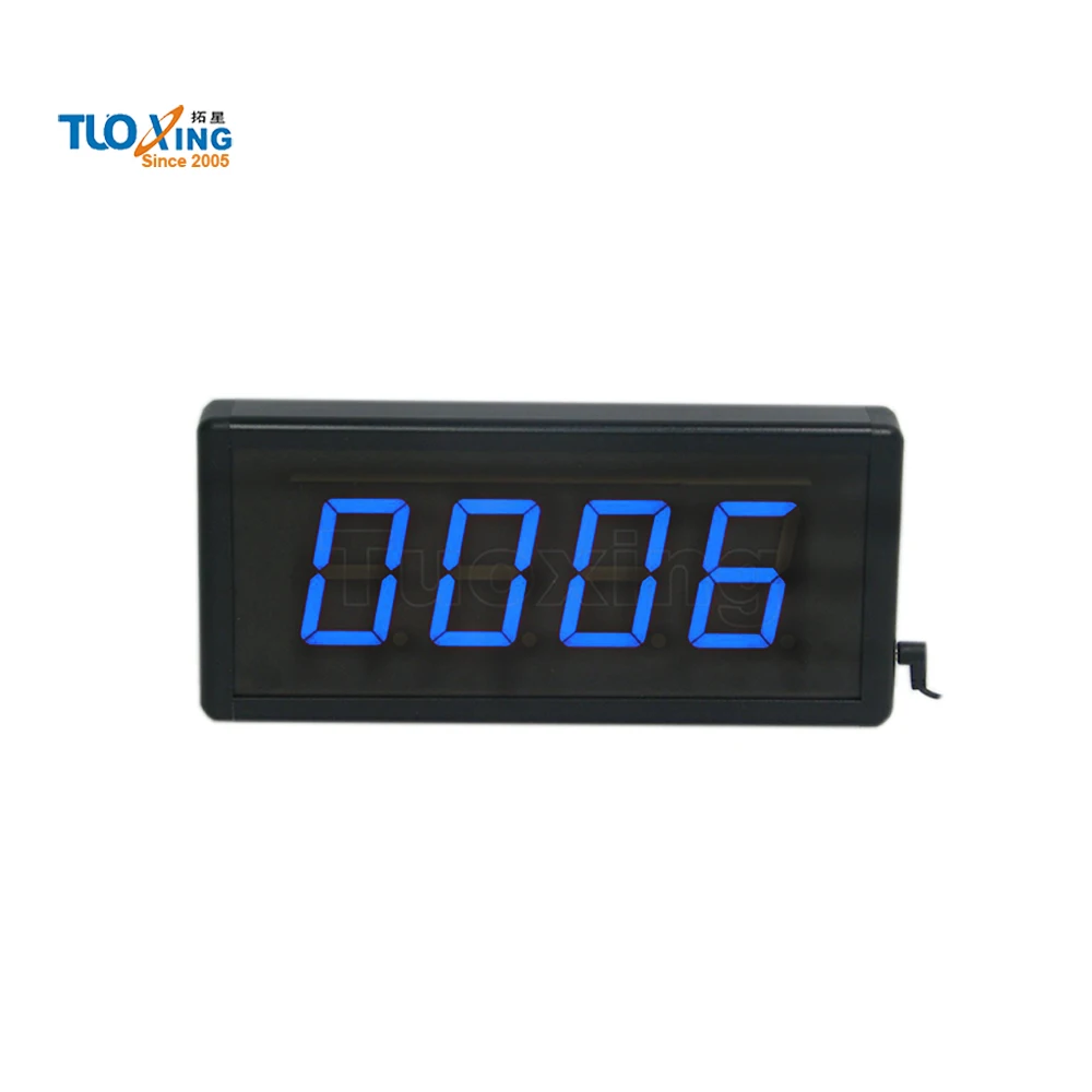 2.3 inch 4 digits LED digital days count up clock