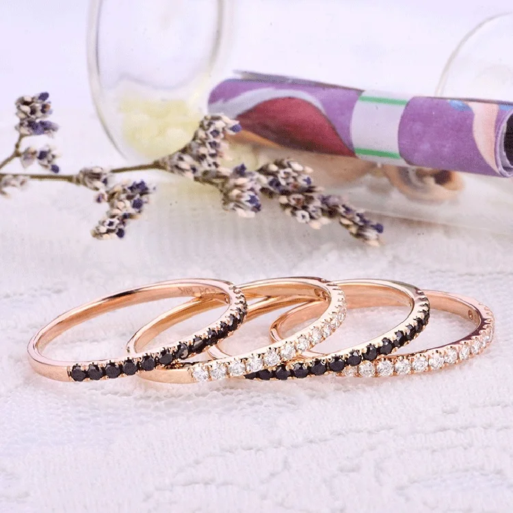 
Most Popular Engagement Band White CZ 100% Real Solid 9K 375 Ladies Gold Finger Ring Fast Shipping 