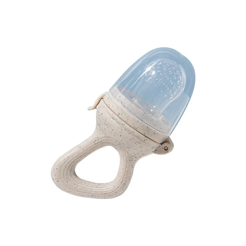 Soothing Fruit Squeeze Portable Pacifier Infant Teething Silicone Baby Fresh Food Nipple Feeder