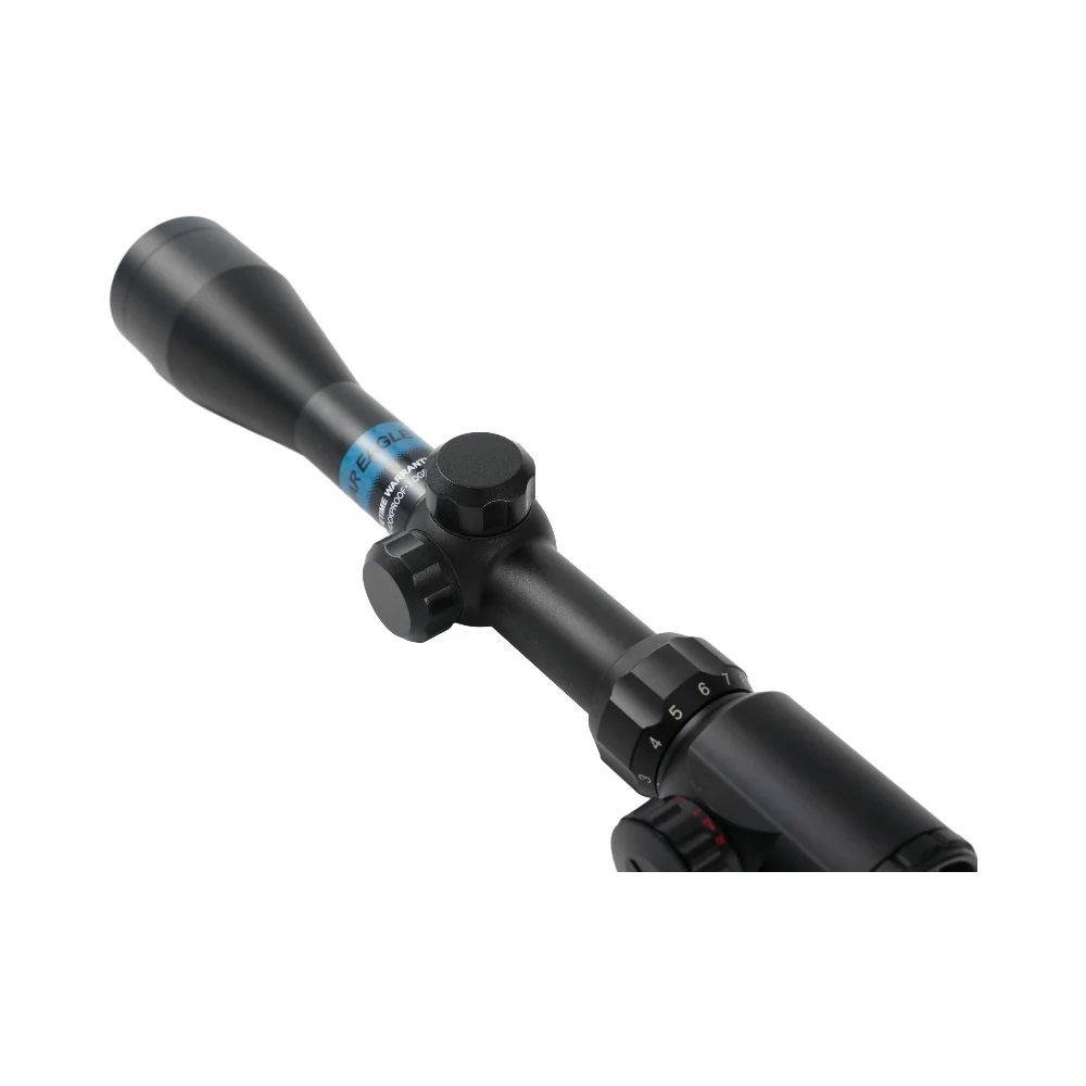 3-9x40EG Rangefinder Reticle Scope Red Green Illumination Shockproof Shooting Scope