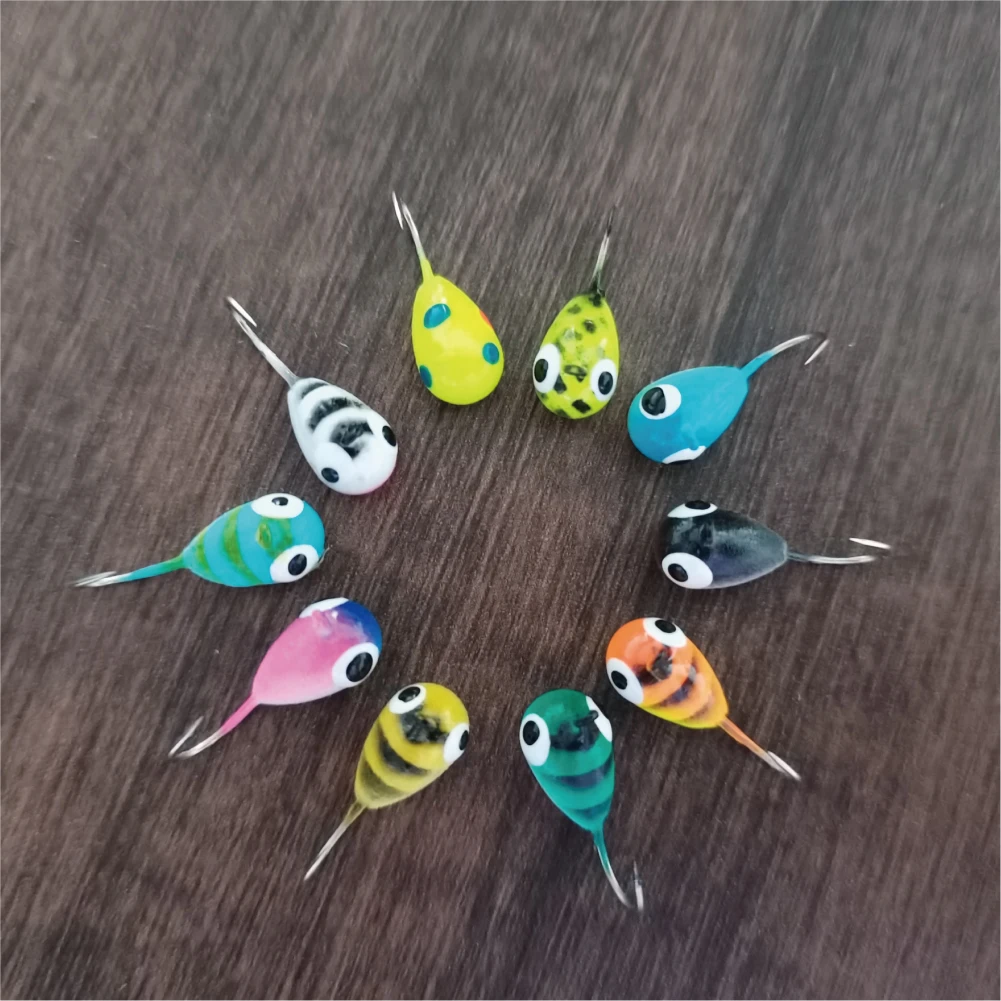 High Quality Tungsten Ice Fishing Jigs 97% Purity Tungsten Alloy Tear Drop Ice Jig Wholesaler