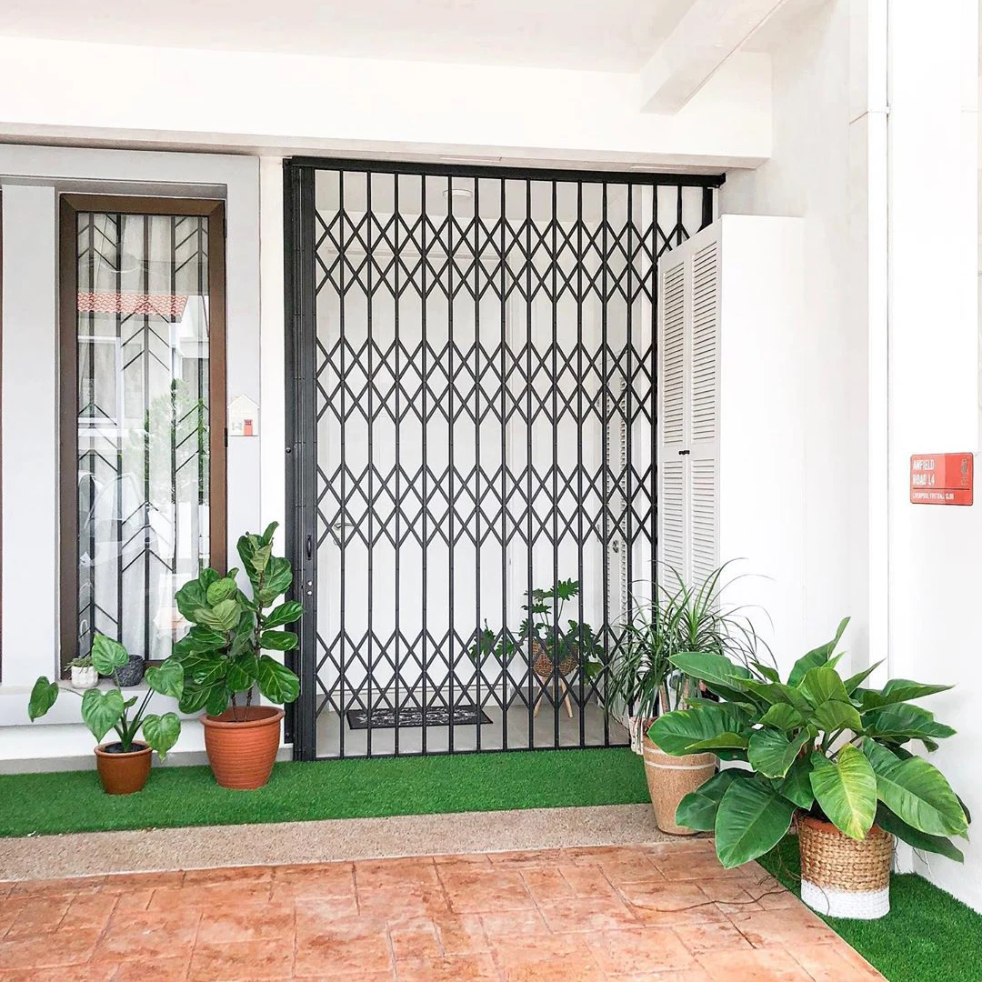 powder coated aluminum gate grill design door grill design