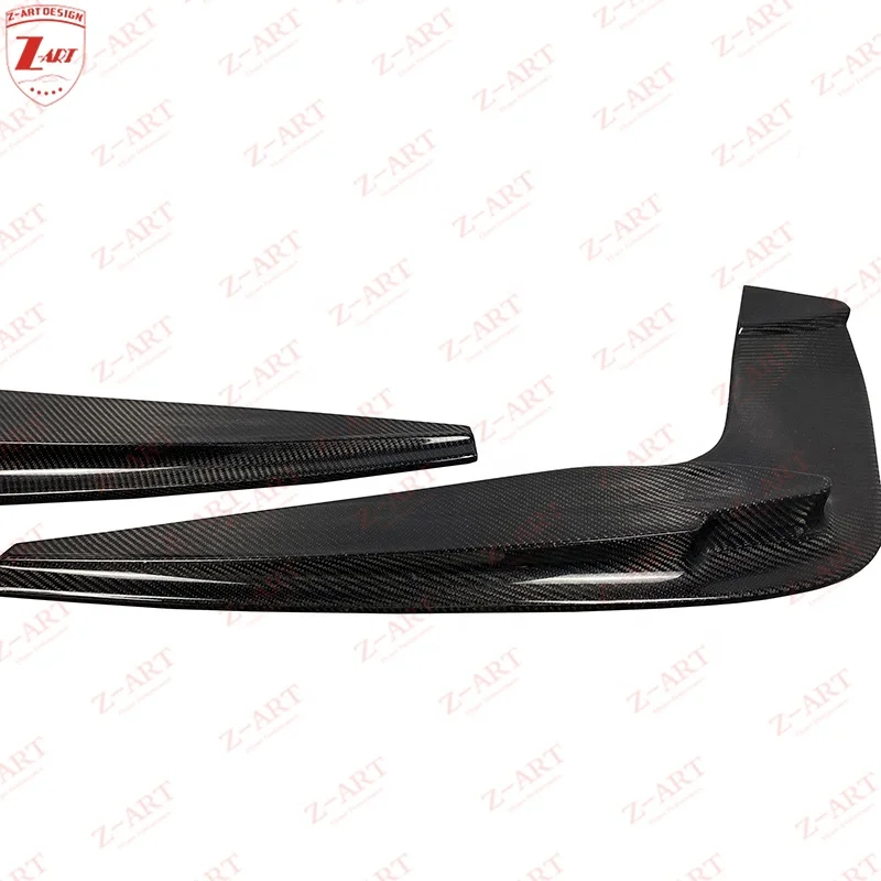 Z-ART 2017-2020 F90 M5 carbon fiber rear flap for BMW F90 carbon fiber rear bumper corner for BMW M5 rear bumper splitter