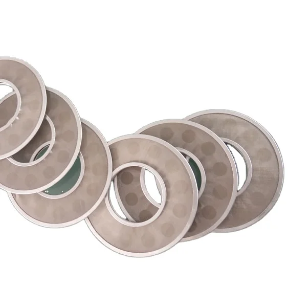 Stainless Steel Wire Mesh Round Filter Screen Disc for Hydraulic Oil 155*70