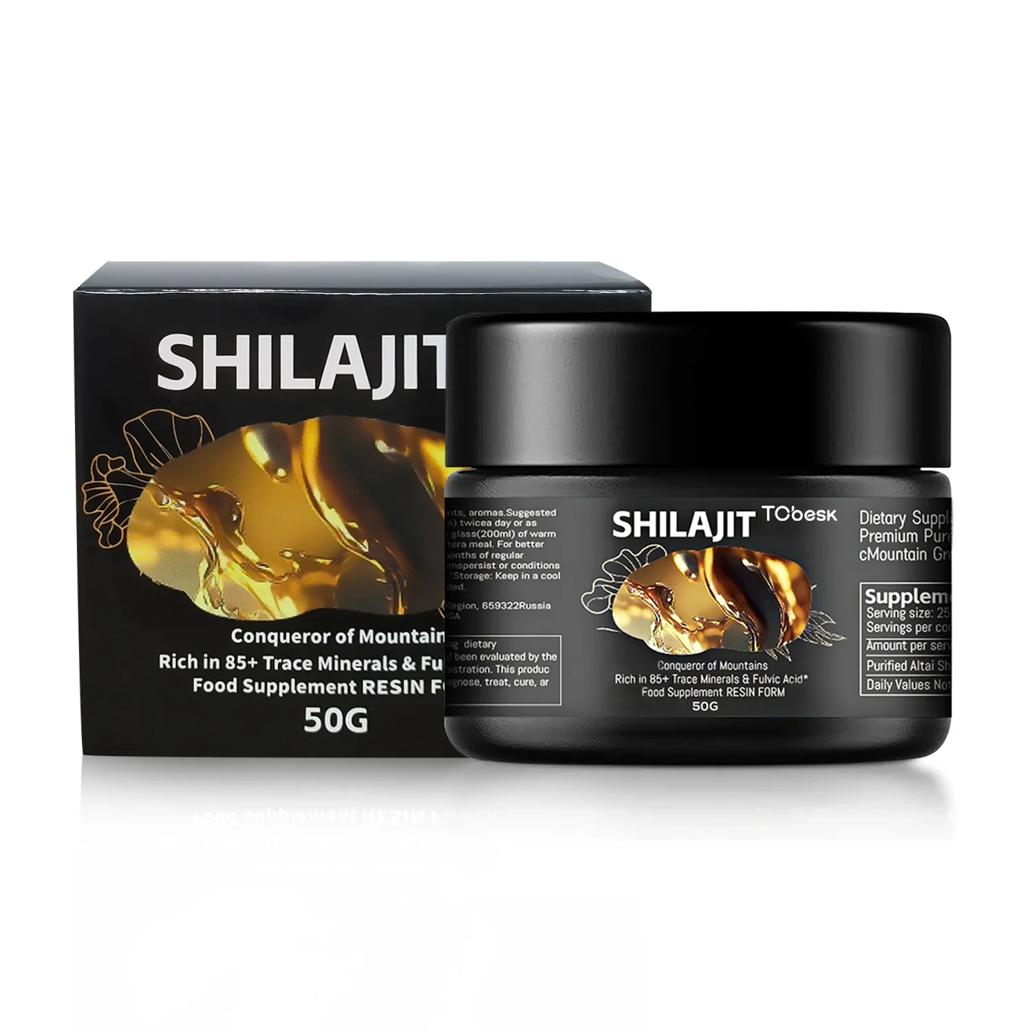 Хималайская Смола Shilajit, здоровая добавка, высокая питательная способность для взрослых и подростков, энергетическая и иммунная поддержка