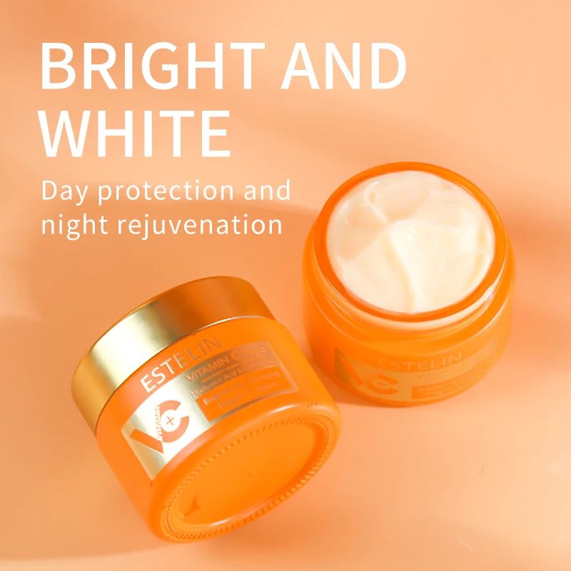 ESTELIN Niacinamide Hyaluronic Acid Vitamin C Anti Aging Brightening Night Face Cream 50g