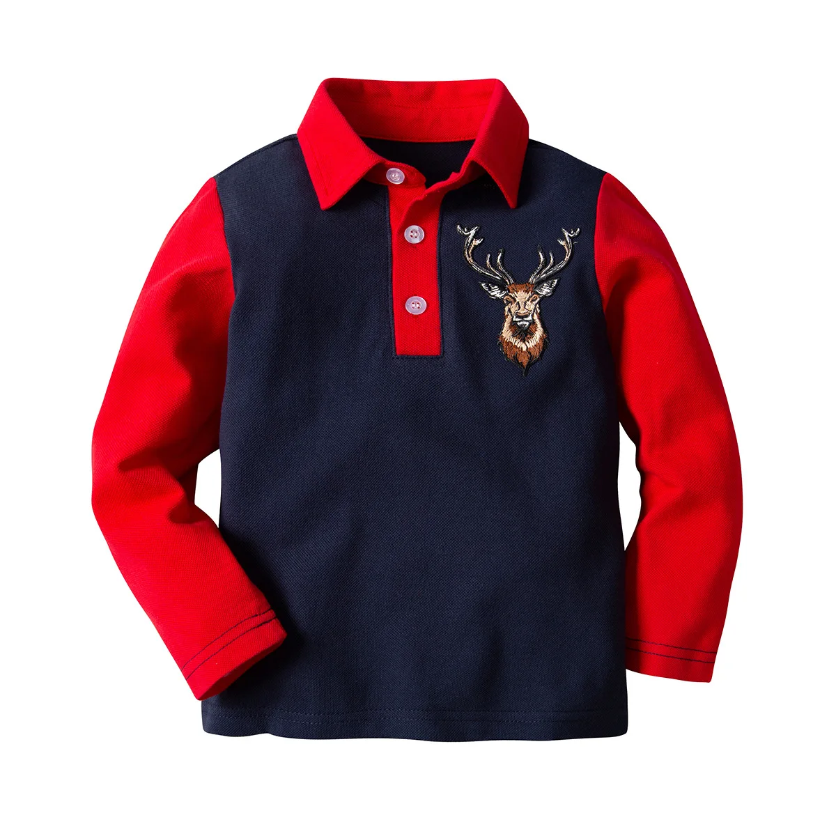 19B438  Children Wholesale Manufacturer Direct Selling England Style 2 pcs Boys 100% Cotton Boy Clothes Set Daily Wear