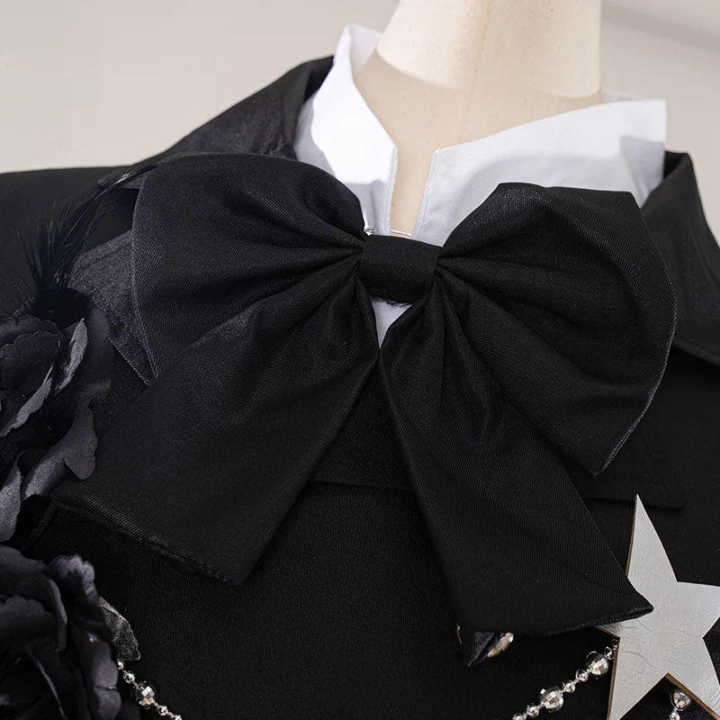 Anime Black Butler Cosplay Costume Ciel Phantomhive trailing gown Full Set Halloween Gentleman anime clothing