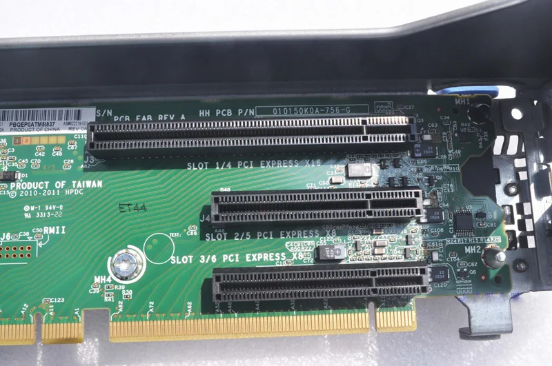  Оригинал 662524-001 622219-001 для HP DL380 Gen8 2-й подъемник 3 слота PCIe карта