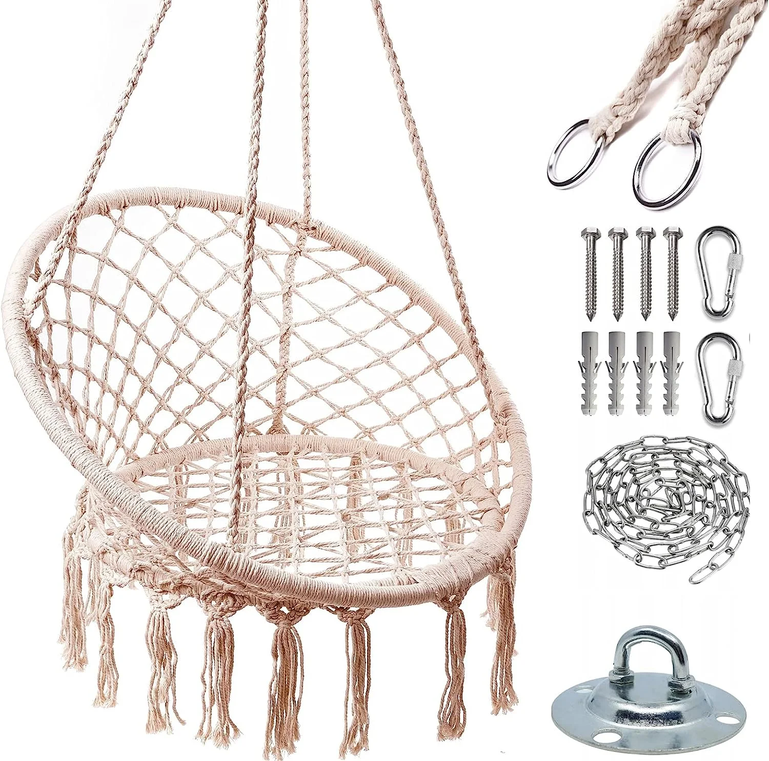 Hot promotional Cotton Hamock Outdoor Travel Hammock Cotton Hanging Hiking Garden Swing Hammock