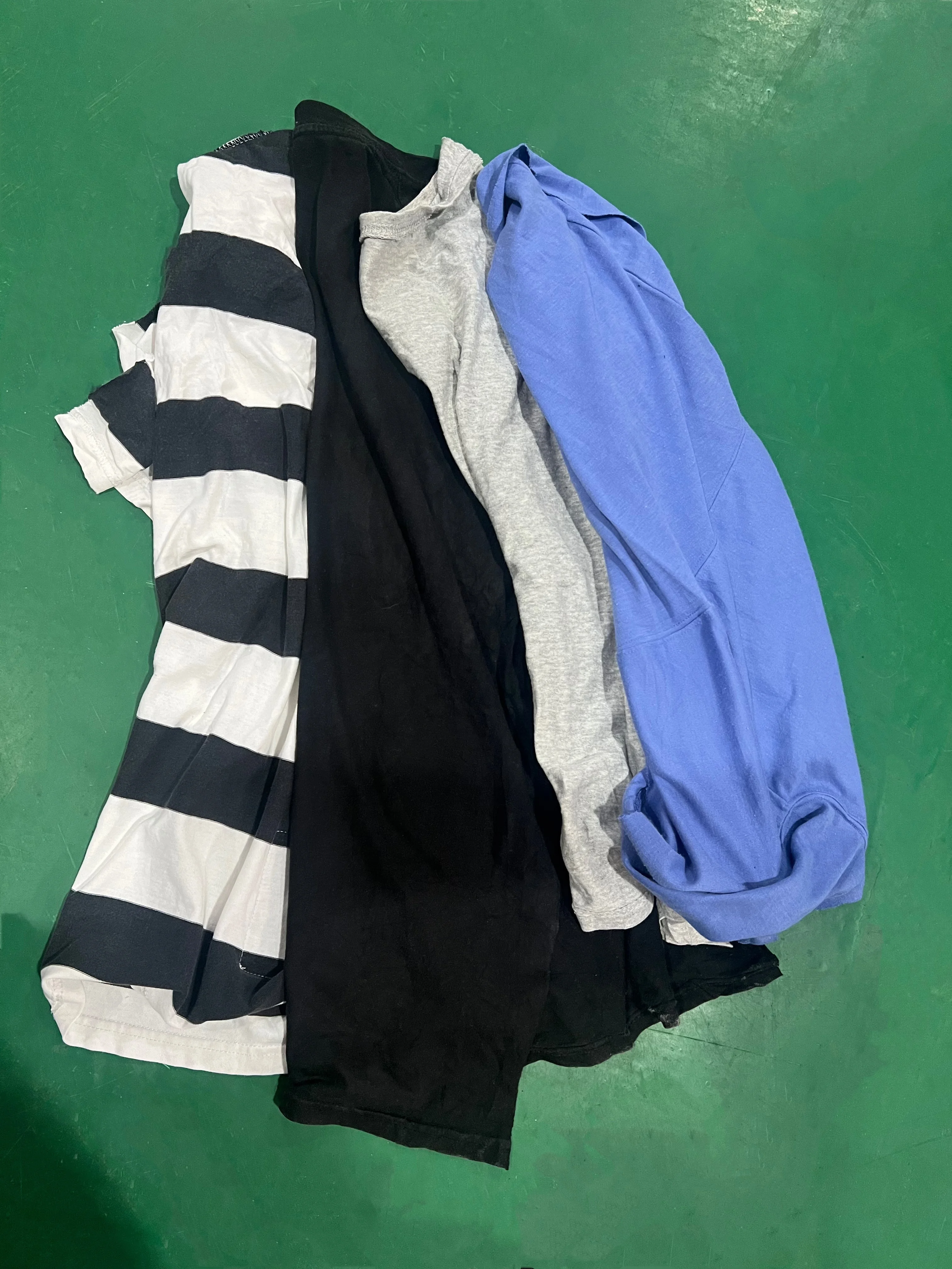 Supply Shop Rags Mixed Dark Colored T-shirt Cotton Rags 100% Cotton Textile Waste White Industrial Wiping Rags for Cleaning