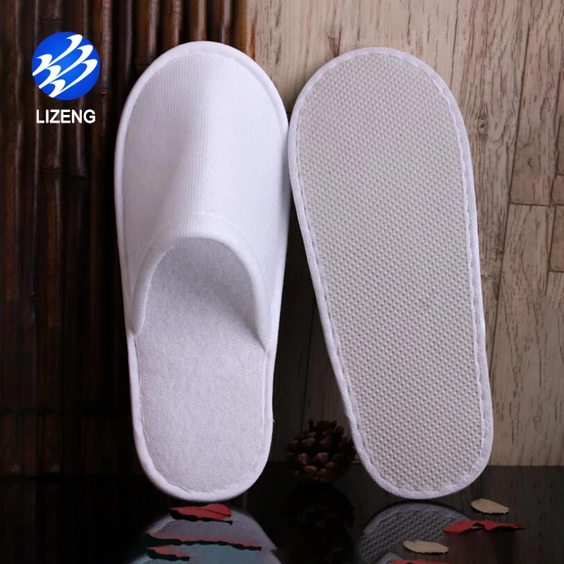 
Cheap Price Non Woven Fabric Closed Toe Disposable Slippers For Star Hotel 