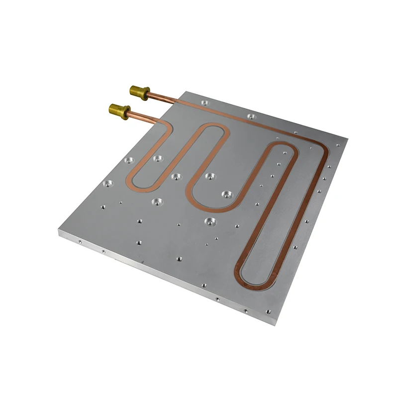 Exposed Tube Cold Plate Refrigeration Cooling Plate