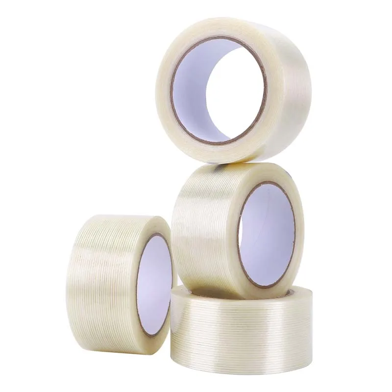 Solvent glue High quality Clear Color Fiberglass Reinforced Unidirectional strong adhesive Filament Tape