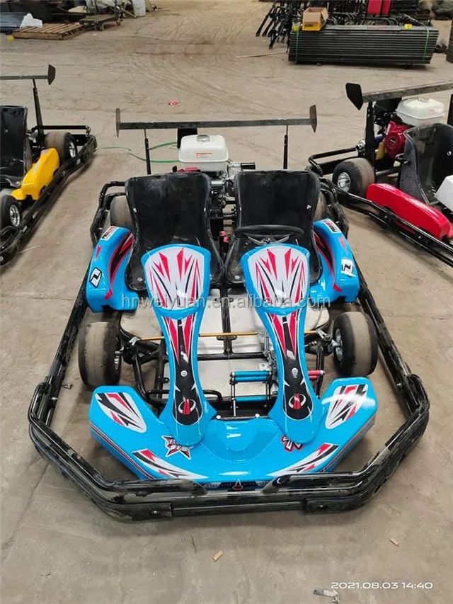 Go Kart high speed high quality Electric Double Seats 2 Seat  Gas Powered Go Kart Two Seat Go Kart for sale