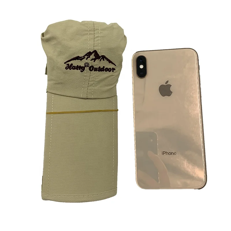 High quality with cheaper price 6-panel sports caps dad hat portability and fordable polyester hat for golf and hiking