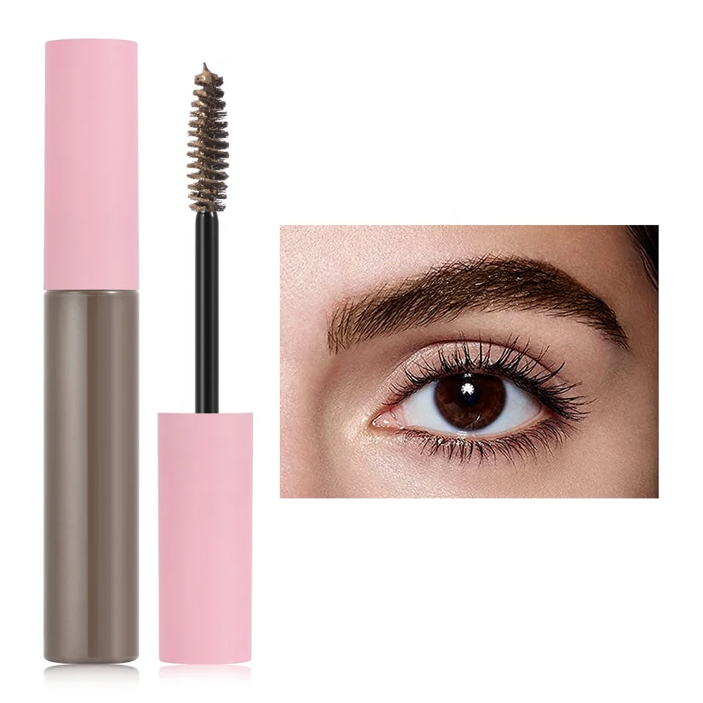 New Arrivals High Quality 6 Colors Waterproof Sweatproof Lasting Perfection Original Vegan Pink Brow Gel Clear Eyebrow Gel