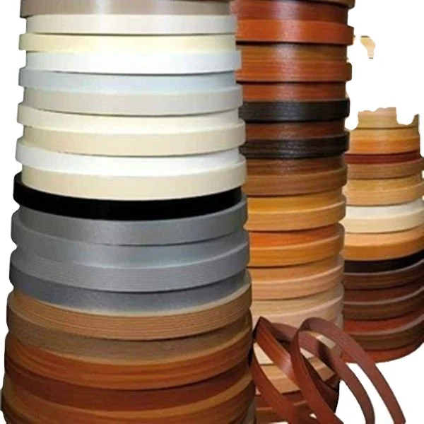 Manufacture Furniture accessories  kitchen cabinet 3mm plastic pvc edge band furniture strips