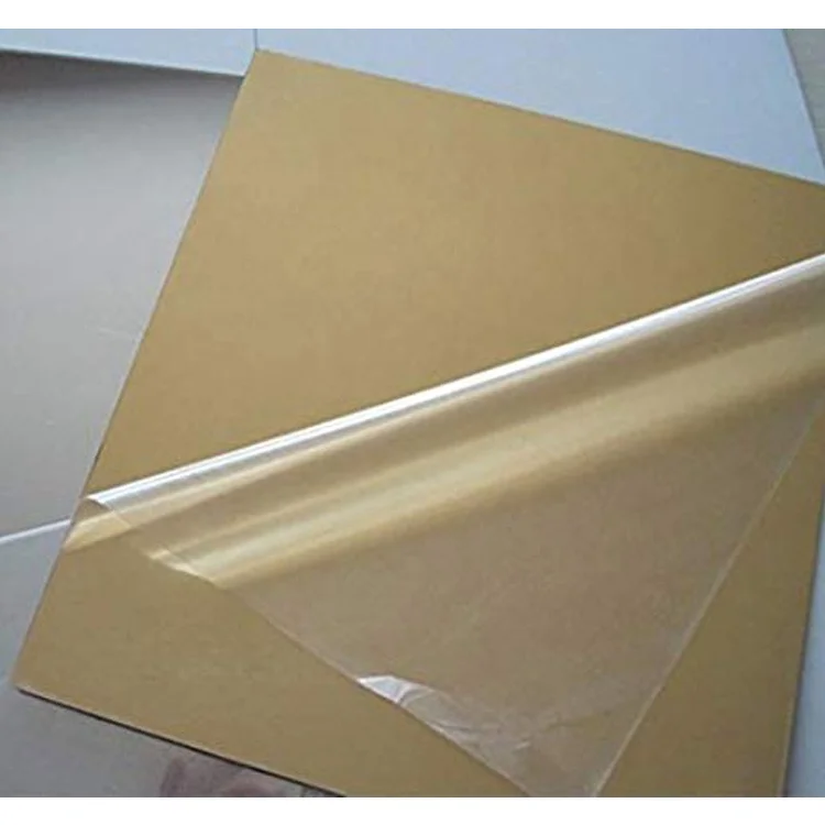 High Quality Golden And Sliver Acrylic Two Ways Mirror PMMA Mirror Sheets For Home Decoration