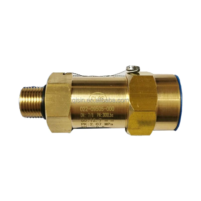 Spare Parts Chiller Parts Safety Valve 022W09505-000 (022W12522-000) For Refrigeration Compressor