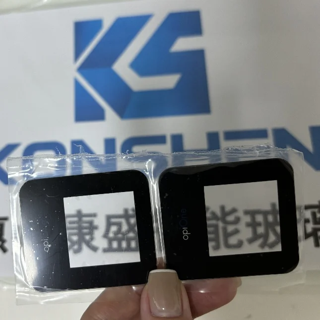 Manufactures Silk Screen Printing Display Cover Tempered Panel Glass With CNC Cutting