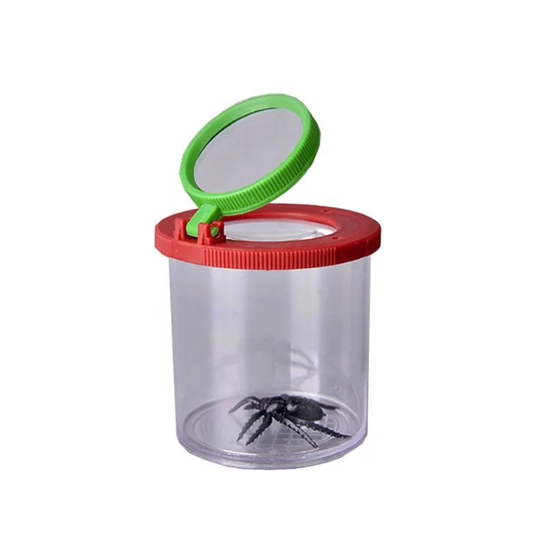 Box 2 Lens 4x Magnification insects viewer box