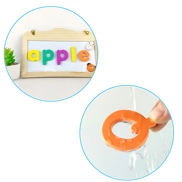New Mold 26PCS Baby EVA Foam Numbers Letter Puzzle Toy Eva Souvenir Fridge Magnet