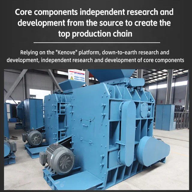 Suitable For The Crushing Plant of Urea Salt And Other Materials /Double Roll Crusher Machine