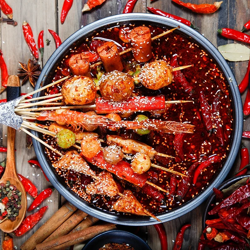 Tianchu 3.5kg Spicy Sichuan Hotpot Seasoning Malatang Seasoning Chinese Food Seasoning OEM Maocai Soup Base