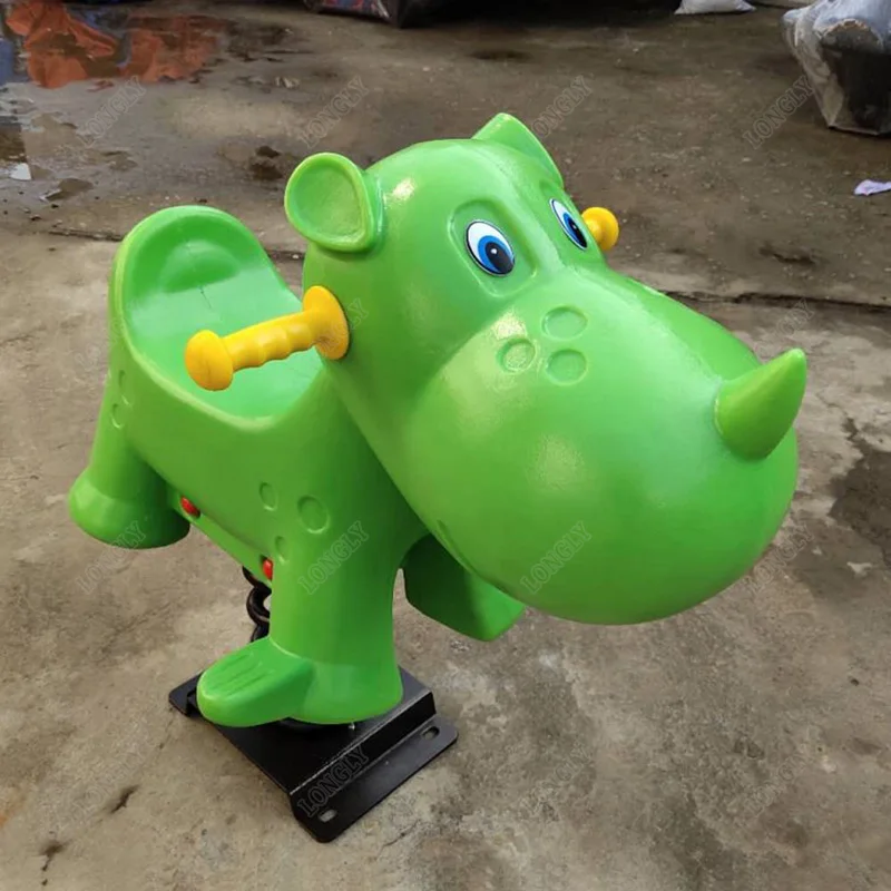 Rhino shake joy spring rider playground equipment