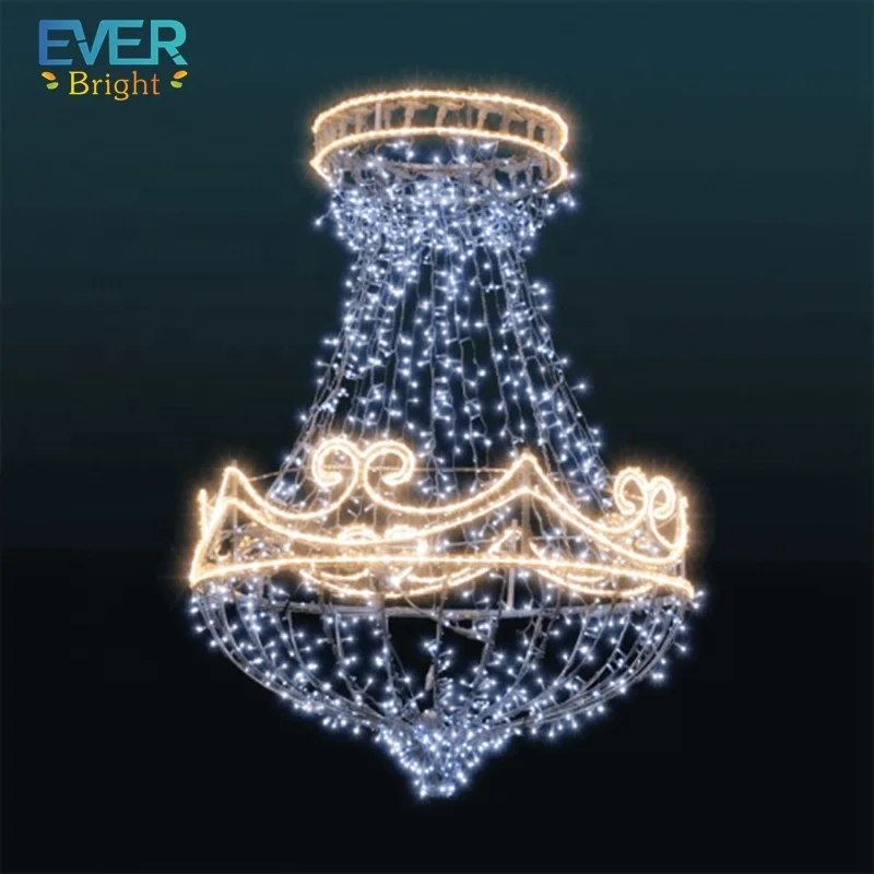 Aluminium frame  outdoor decorative street lighting pole motif