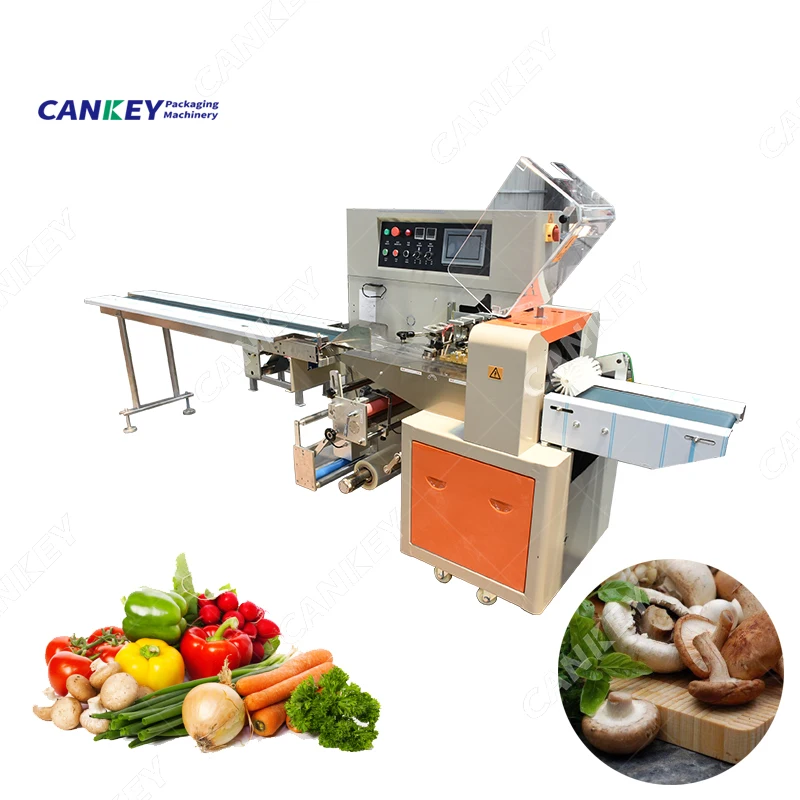 Cankey Automatic Sweet Corn Carrot Packaging Small Potato Mushroom Packing Machine