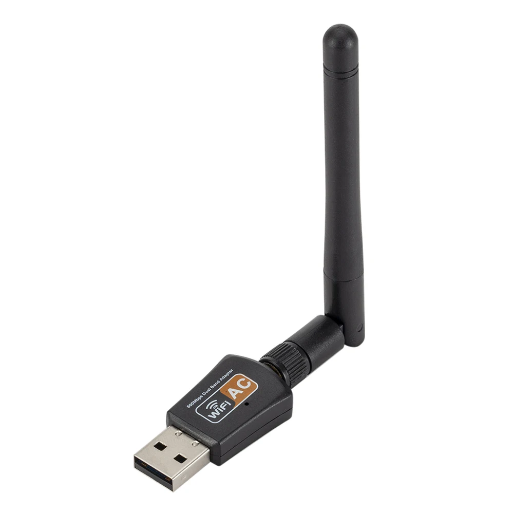 USB Wi-Fi адаптер 2,4G/5 ГГц, 600 Мбит/с, 802.11b/n
