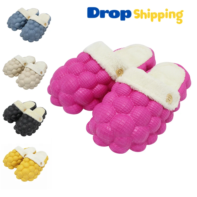 TikTok Hot Pillow Cloud Men  Outdoor  Massage casual lychee bubble shoes summer women beach slides slipper sandals 2023