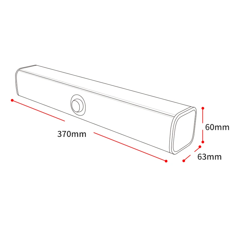 Hot Selling BT167 Wireless BT5.0 Speaker Home Theater System Sound Bar Speakers