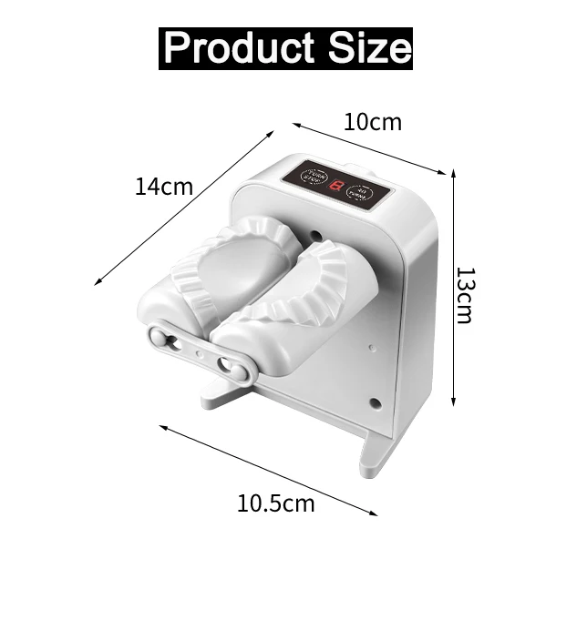 Pelmeni Ravioli Dolce South Korea Dumpling wrapper Small Plastic Electric Automatic Dumpling Maker For Home