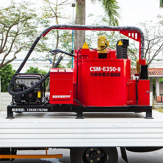 truck mounted asphalt road crack sealing machine