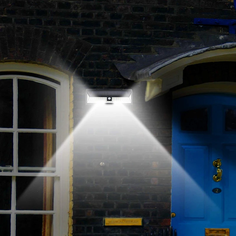 Dropshipping New LARGE Size Weatherproof Solar Sensor 86-LED Lights