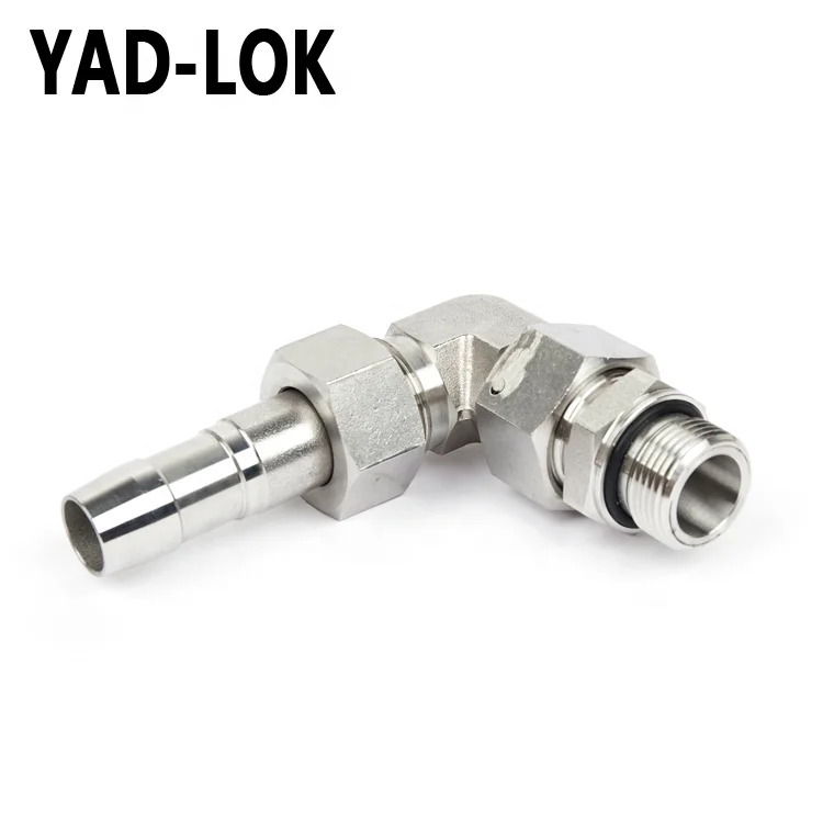 YAD-LOK Sanitary Stainless Steel Reducing Union Elbow On Sale