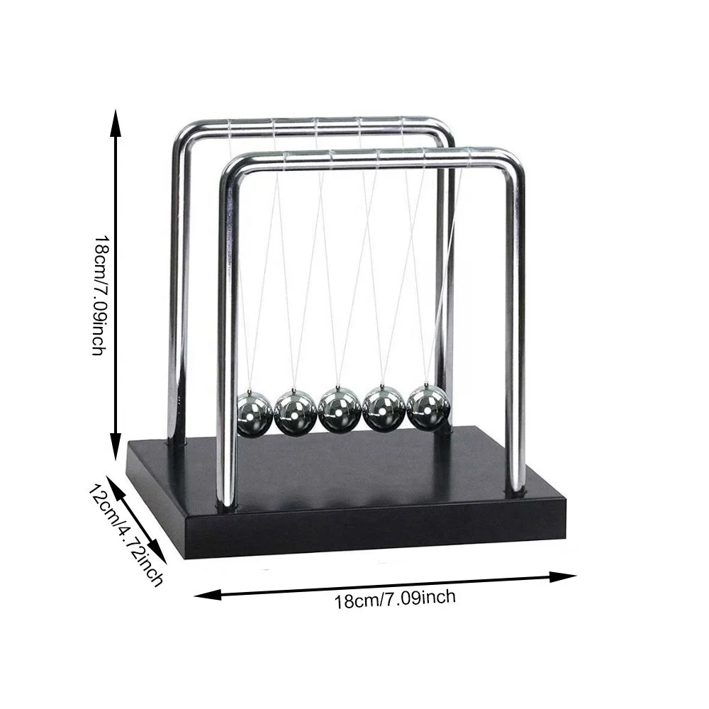 Newton Cradle Balance Balls Metal Cradle Balance Ball Newton Decoration Gift Cradle Balance Balls