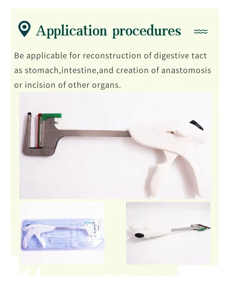 Jinlu Disposable Linear Stapler & Reload Cartridge with CE Certificate