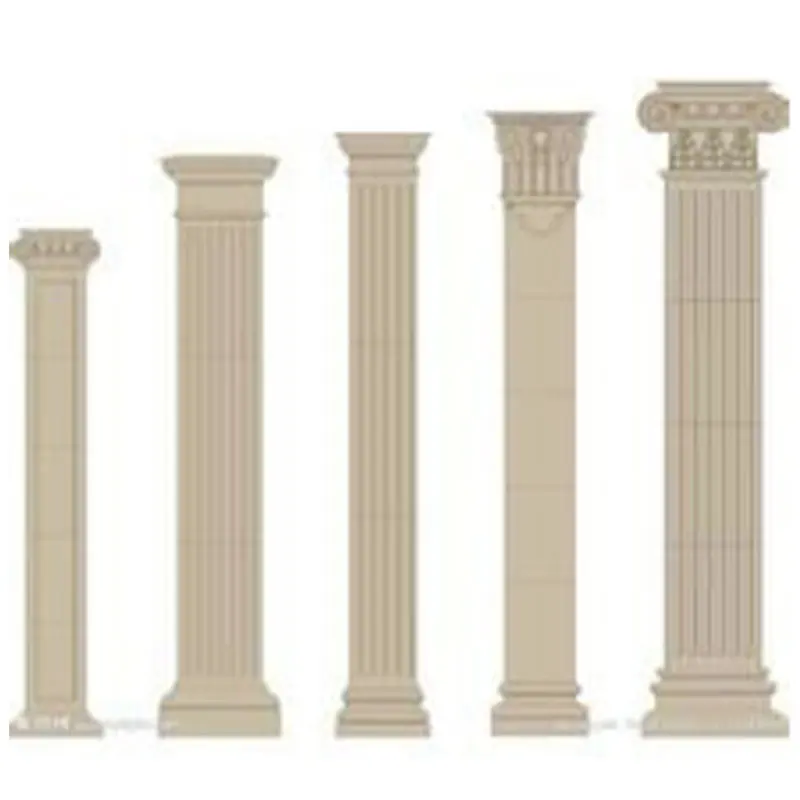 Популярные римские колонны формы для украшения