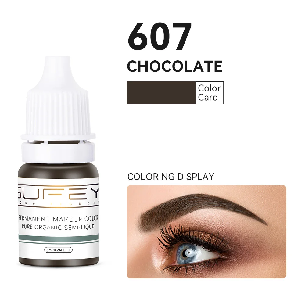 8Ml/Bottle Permanent Makeup Microblading Pigments white wind Skin Camouflage Scar Tattoo Ink Pigment