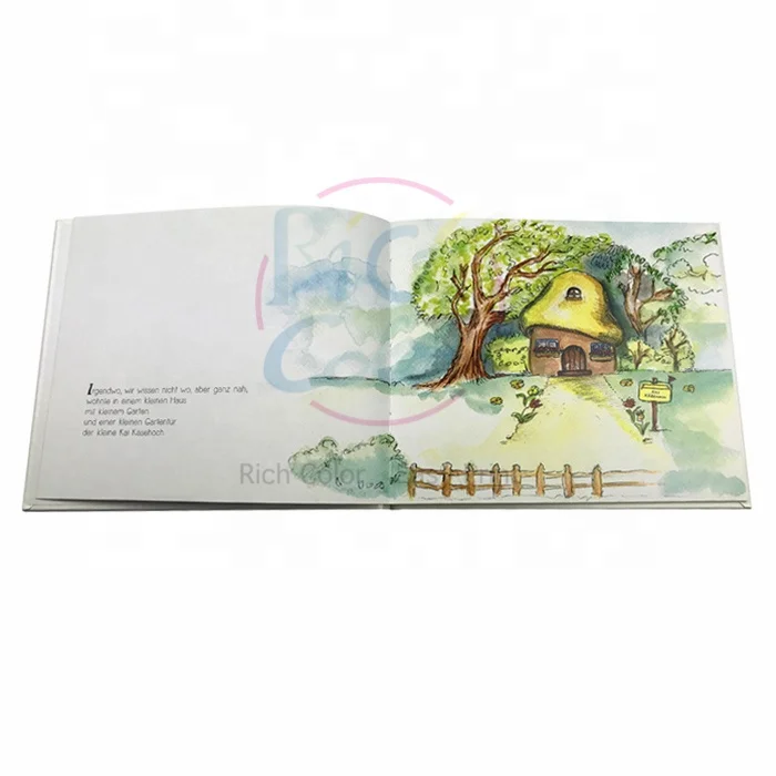 New Design Factory Price Custom Print Hard Cover Kids Books Children Hardcover Book Printing